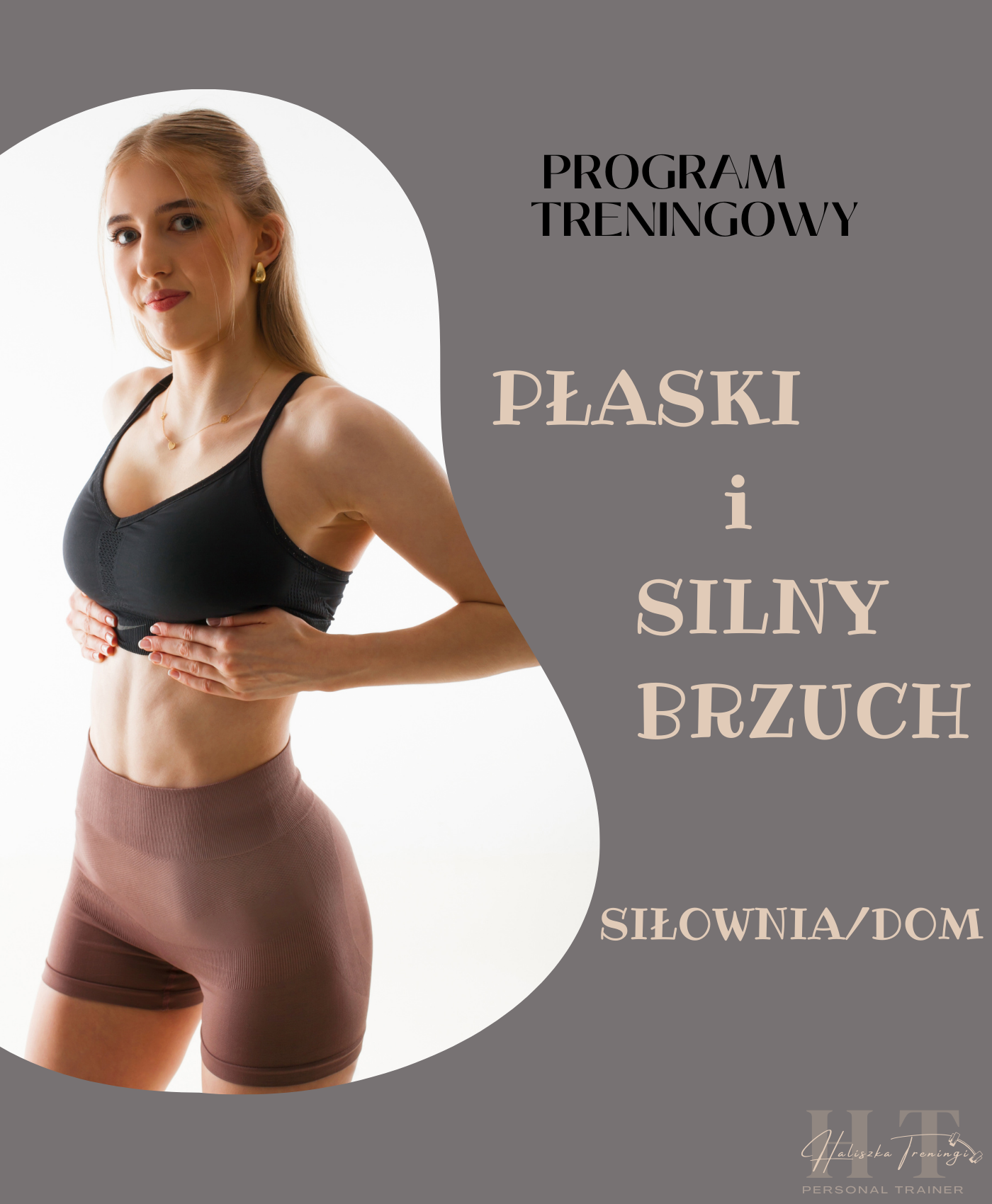 Płaski i silny brzuch